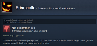 Illustration for article titled Remnant: From The Ashes, As Told By Steam Reviews